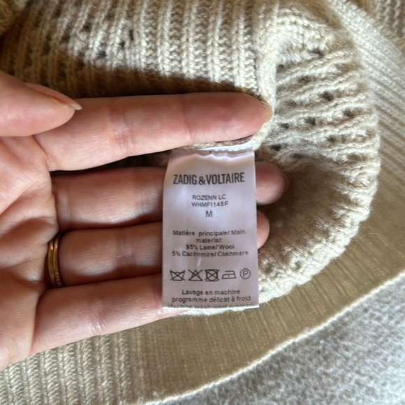 Z&V Pullover/ as new! Worn once! Just amazing piece - Picture 4 of 5